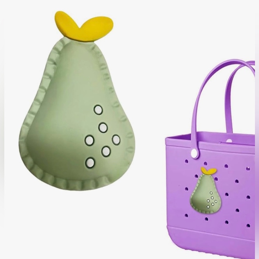 Pear Charm for Bogg Bag Charm
